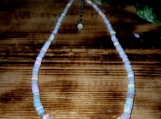 3mm-9mm Ethiopian Fire Opal Beaded Necklace