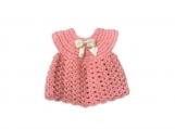 Pretty in Pink sleeveless pinafore/dress