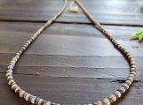 Ethiopian Welo Fire Opal & Black Opal Spinal Necklace