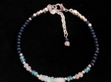 Sapphire & Opal Beaded Bracelet