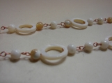 Freshwater Pearl and Copper Necklace