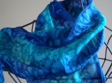  Hand painted Silk Scarf     