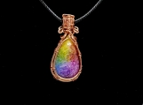 Rainbow Solar Quartz, necklace for women