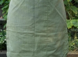 Green Pinstripe Gathering Apron