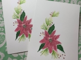 Poinsettia Postcards (5)