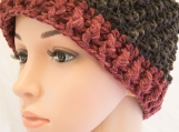 Red/Black Messy Bun Hat