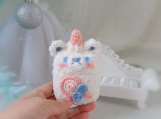 animal AirPods Case, Finished product, funny earphone cover, Kawaii knitted earphone cover, handmade, gift for her, gift for lovers