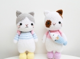 Finished Item, Pussy Toy, High Quality Gift, Handmade Cotton Dolls, Valentine's Day Present, Cat Dolls For Birthday Present, Dolls for girl
