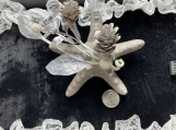 Gray Starfish Ornament