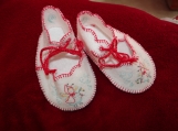 Fairy Embroidered Felt Baby Shoes