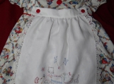 Tea Time Friends Button-On Pinafore Dress size 3