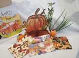 Reusable sandwhich & snack bags/ Autumn & Fall Theme