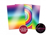 Hunkydory - Mirri Card Essentials - Rainbow Radiance - A4 - 220g