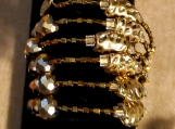 Stacked Gold Nuggets Bracelet 