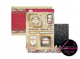 Hunkydory - Forever Florals - Festive Rose - Christmas Wishes