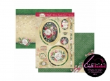 Hunkydory - Forever Florals - Festive Rose - Festive Foliage