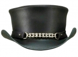El Dorado Top Hat, Chain Band - Black Voodoo Hatter