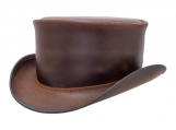 Marlow Top Hat, Unbanded Brown