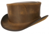 Marlow Top Hat, Unbanded Burnt Honey