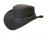 Unisex Australian Outback Hat - Down Under Leather Hat