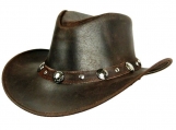 Unisex Australian Outback Hat - Nickel Buffalo Band