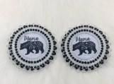 Mama Bear Beaded Earrings