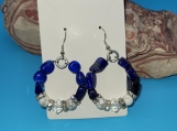 Bicones Lapis Lazuli Earrings
