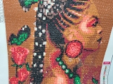 Rose Woman Diamond Art
