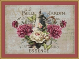 Belle Jardin Essence Cross Stitch Pattern