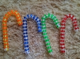 Beaded Candy Canes