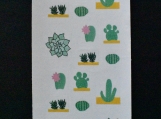Desert Plants Sticker Sheet 1001
