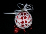 Hand-Crocheted Satin Balls