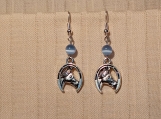 Horseshoe with Horse Head Earrings 2 to Choose From.