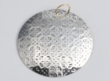 Moorish-Pattern Sterling Pendant