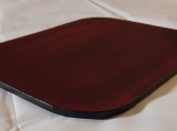 Red Leather / Acrylic Mouse Pad