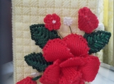 Rose Tissue Box Cover