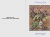 Set of 10 Handmade Vintage Floral Greeting Cards