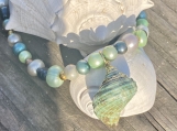 Shell and Pearl Beach Necklace