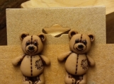 Teddy Bear Earrings 4 to choose from
