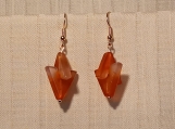 Try Angles Carnelia stone Earrings