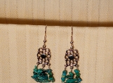 Turquoise Chips Earrings