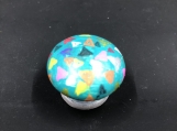 A very unique set of triangle decorated knobs- set 3