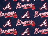 Atlanta Braves - MLB Bandana - 22"x22" NFL - Handmade  