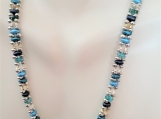 Beaded Necklace Fashion Jewelry. Super Duo Bead 5 Color Choices