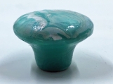 Beautiful blue and green marbled knobs.  Set of 4 knobs.