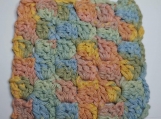 Crochet Washcloth - Butter Cream Ombre