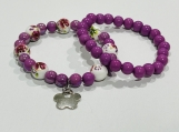 Floral Beaded Handmade Bracelet