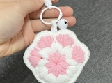 Handmade crochet animal paw