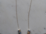 Rainbow Necklace and Earring Set