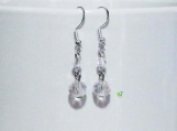 RnJ_CrystalStone_Clear Earring 925 SilverWire
